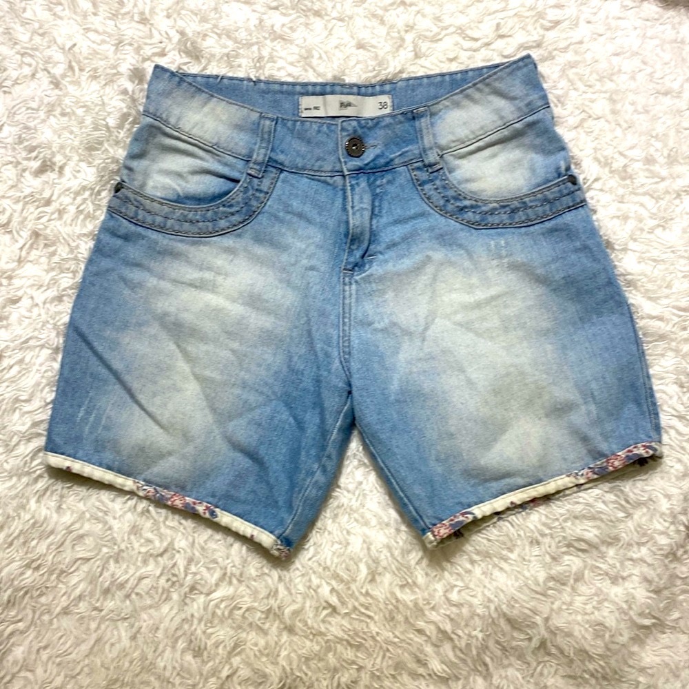 Pool High Rise Jean Shorts